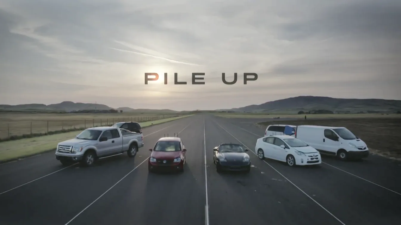 Pile Up - World's Biggest Crash Test